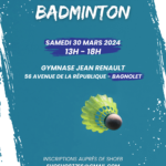 Compétition Interclub - Section Badminton