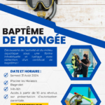 Baptême de plongée