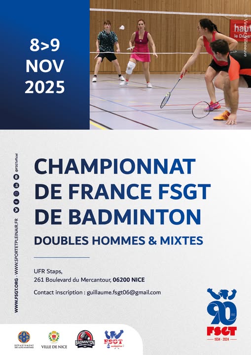 Badminton - Championnat de France FSGT
