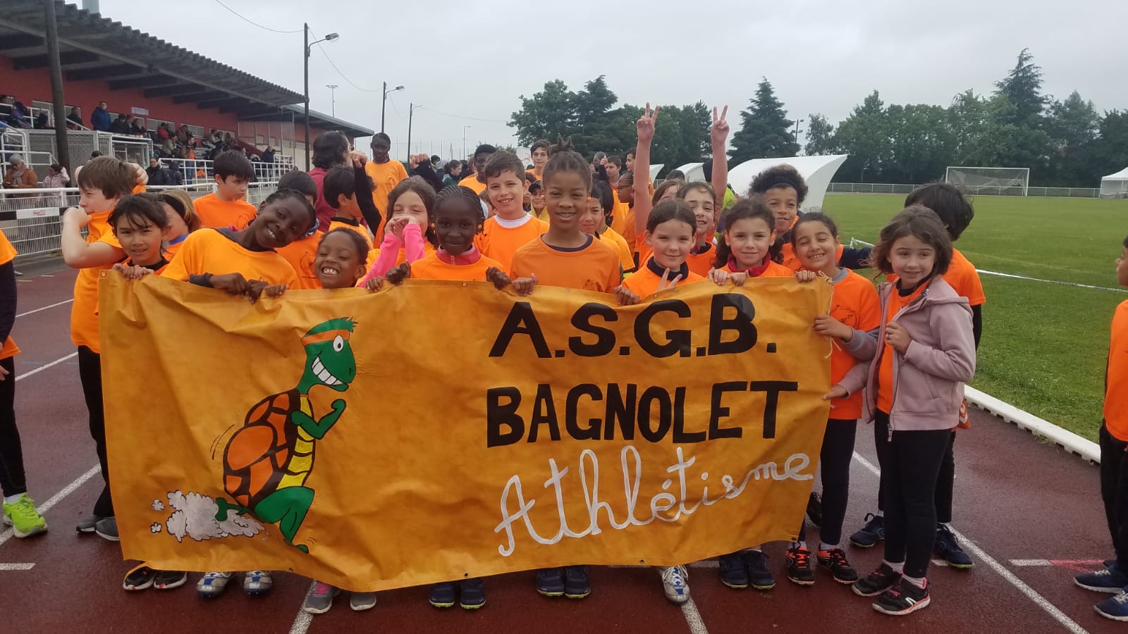 Athlétisme - 2ème tour Guimier Enfants